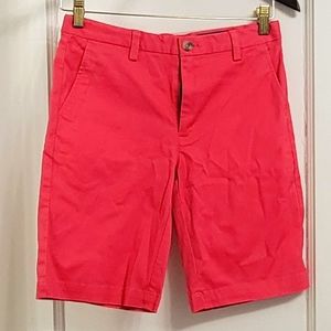 Size 14 Salmon Pink Boys Vineyard Vines Khaki Short